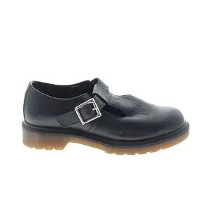 Dr. Martens Polley ブラック 6 UK Polley Smooth Leather Mary Janes in Black | Dr. Martens